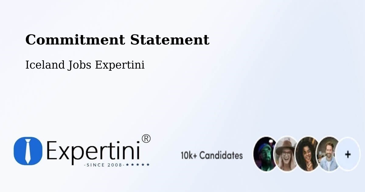 Corporate Commitment – Keflavík - Iceland Jobs Expertini