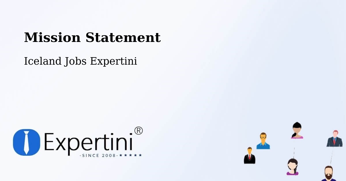 Corporate Mission – Keflavík - Iceland Jobs Expertini