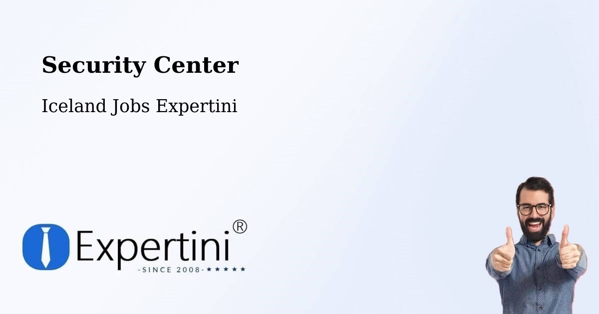 Security & Compliance – Keflavík - Iceland Jobs Expertini